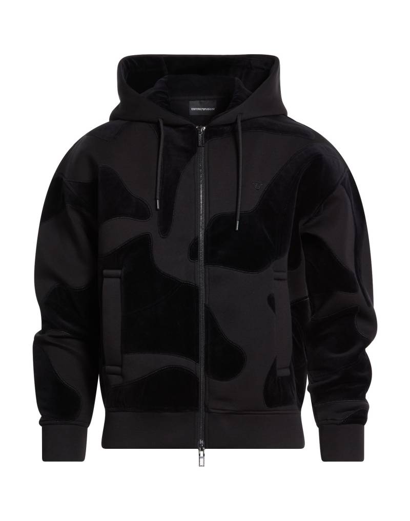 EMPORIO ARMANI Sweatshirt Herren Schwarz von EMPORIO ARMANI