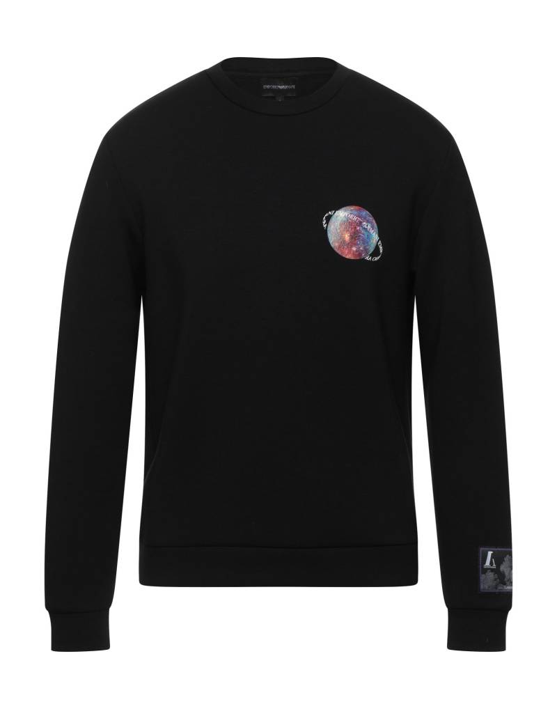 EMPORIO ARMANI Sweatshirt Herren Schwarz von EMPORIO ARMANI