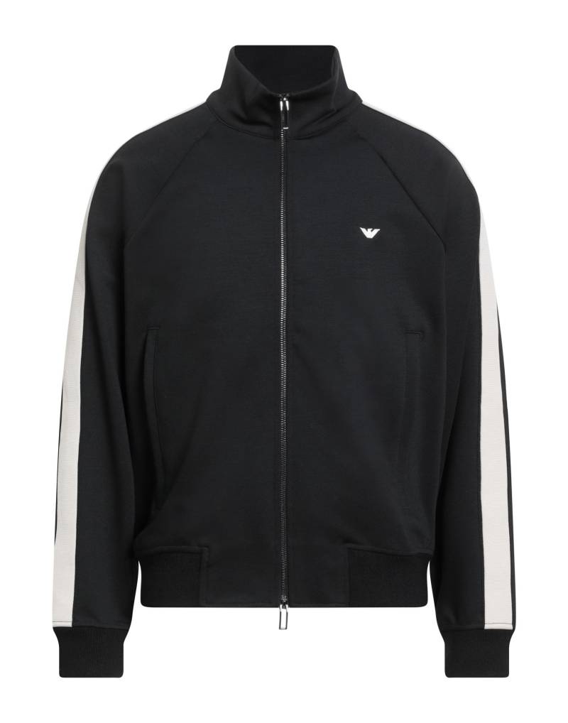 EMPORIO ARMANI Sweatshirt Herren Schwarz von EMPORIO ARMANI