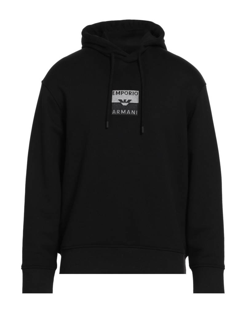 EMPORIO ARMANI Sweatshirt Herren Schwarz von EMPORIO ARMANI