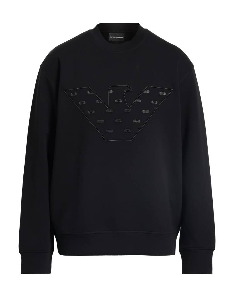 EMPORIO ARMANI Sweatshirt Herren Schwarz EMPORIO ARMANI Sweatshirt Herren Schwarz von EMPORIO ARMANI