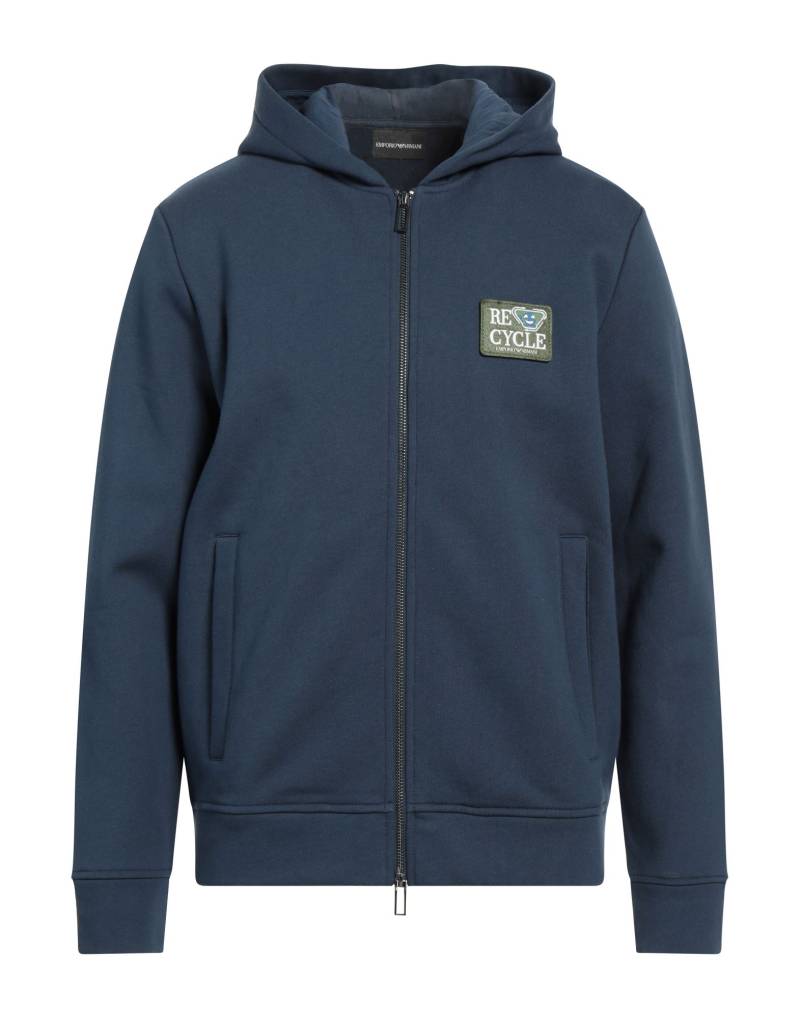 EMPORIO ARMANI Sweatshirt Herren Taubenblau EMPORIO ARMANI Sweatshirt Herren Taubenblau von EMPORIO ARMANI