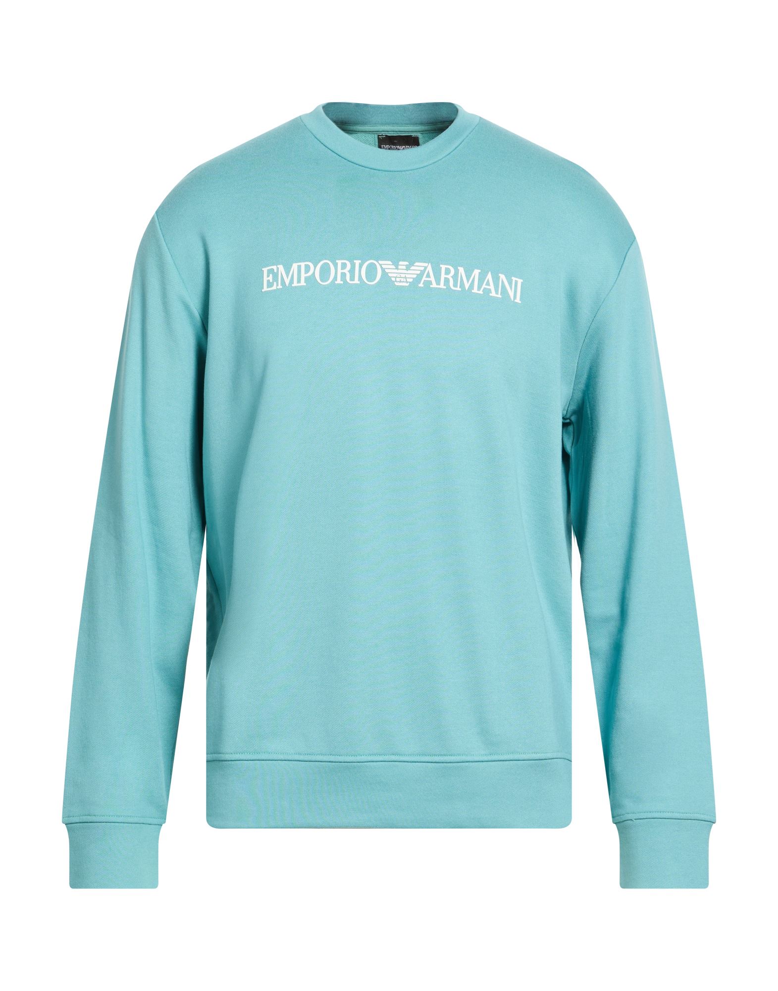EMPORIO ARMANI Sweatshirt Herren Tūrkis von EMPORIO ARMANI