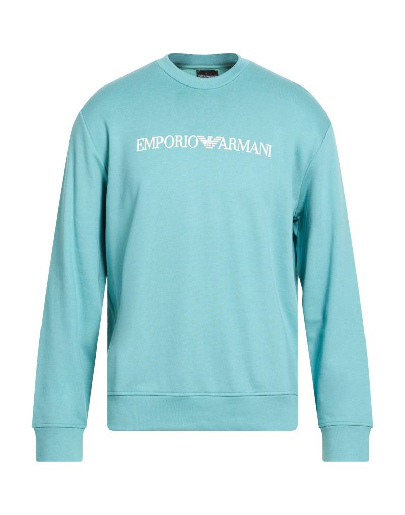 EMPORIO ARMANI Sweatshirt Herren Tūrkis von EMPORIO ARMANI