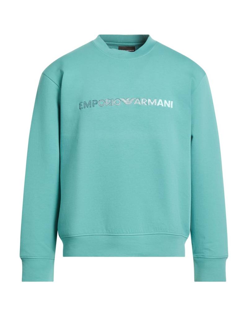 EMPORIO ARMANI Sweatshirt Herren Tūrkis von EMPORIO ARMANI