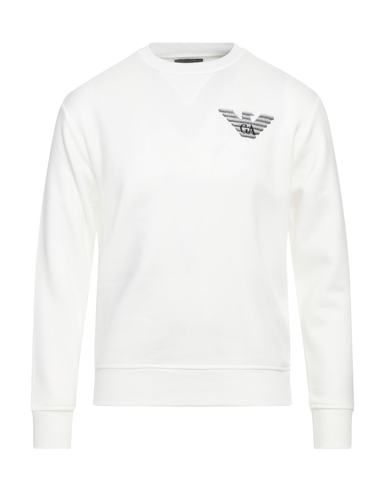 EMPORIO ARMANI Sweatshirt Herren Weiß von EMPORIO ARMANI