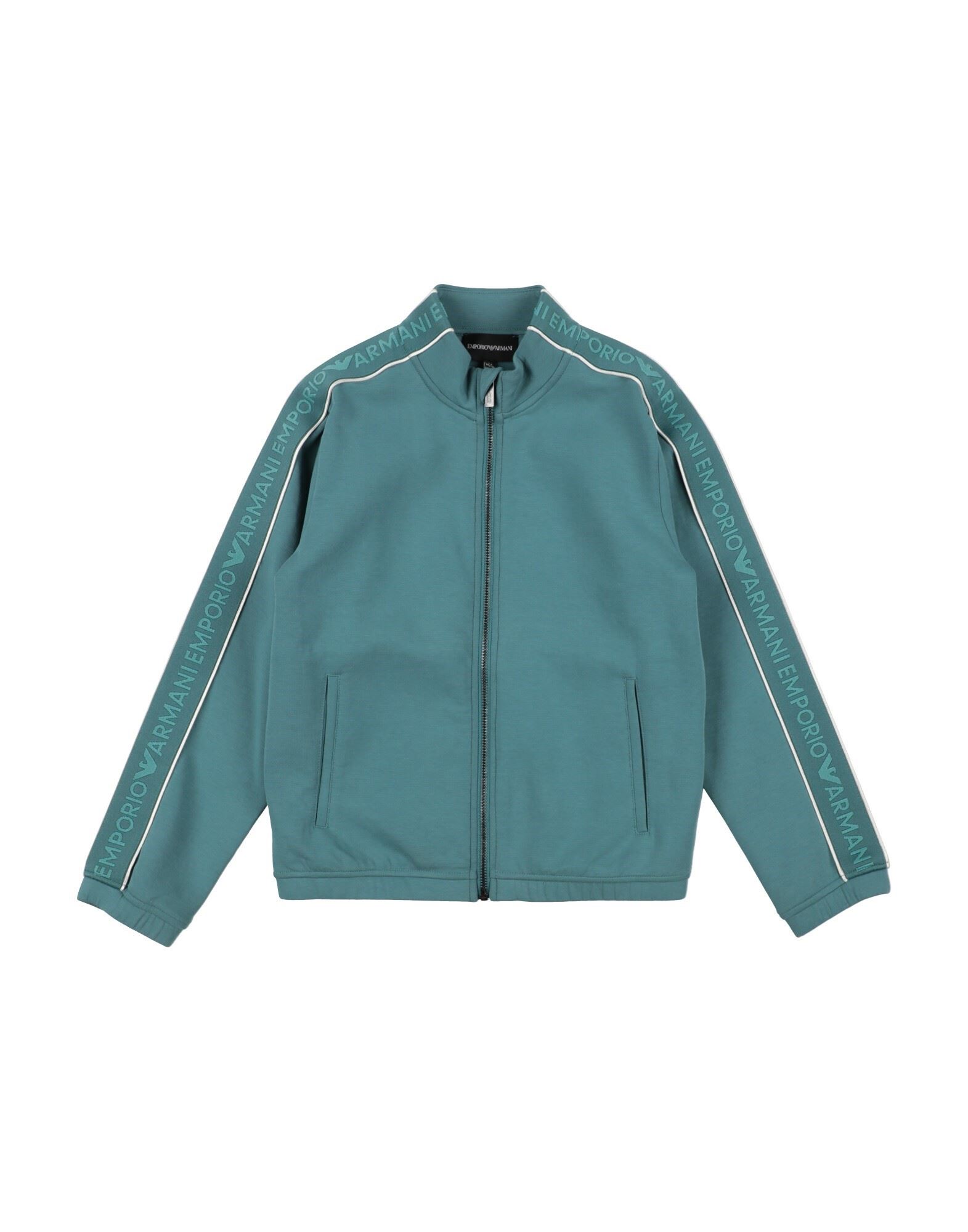 EMPORIO ARMANI Sweatshirt Kinder Aquamarin von EMPORIO ARMANI