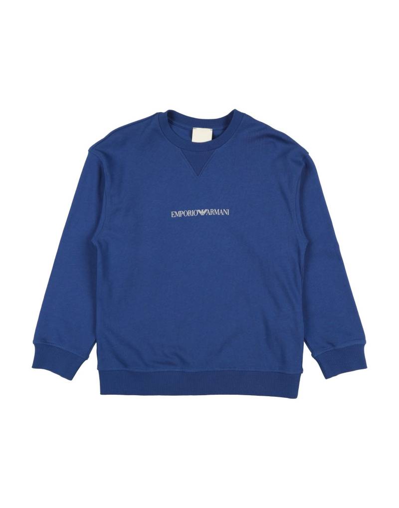 EMPORIO ARMANI Sweatshirt Kinder Blau von EMPORIO ARMANI
