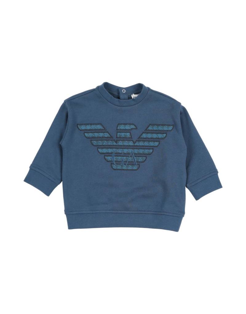 EMPORIO ARMANI Sweatshirt Kinder Blau von EMPORIO ARMANI