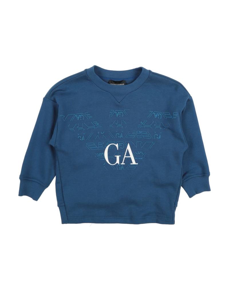 EMPORIO ARMANI Sweatshirt Kinder Blau von EMPORIO ARMANI