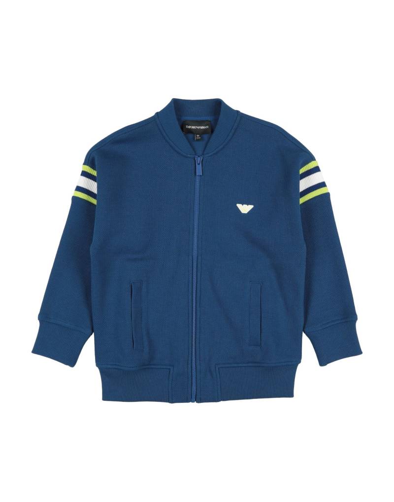 EMPORIO ARMANI Sweatshirt Kinder Blau von EMPORIO ARMANI