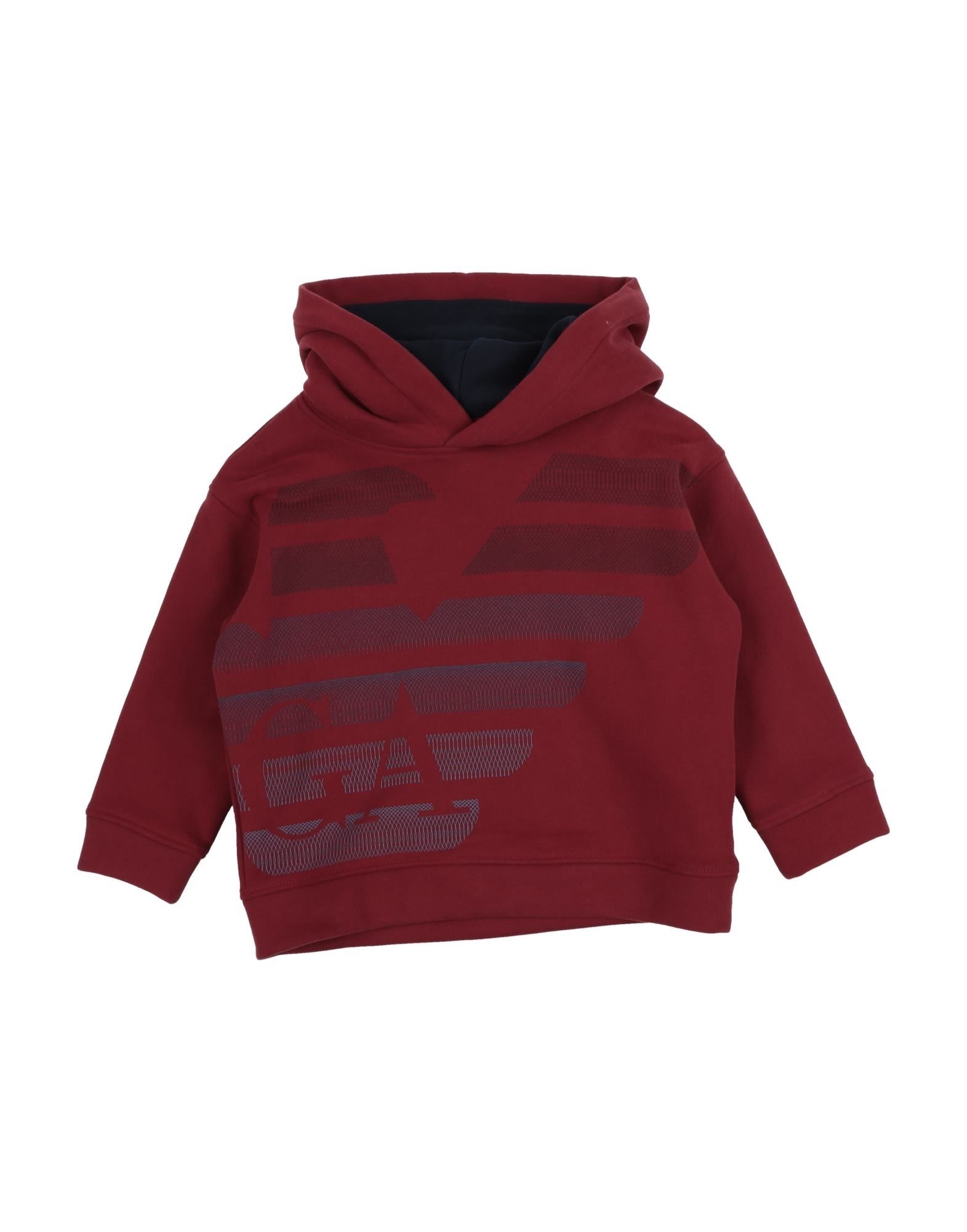 EMPORIO ARMANI Sweatshirt Kinder Bordeaux von EMPORIO ARMANI