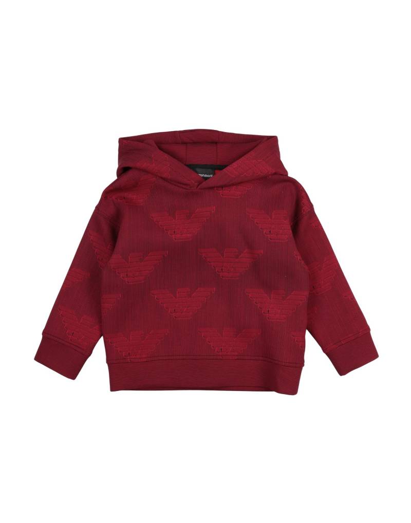 EMPORIO ARMANI Sweatshirt Kinder Bordeaux von EMPORIO ARMANI