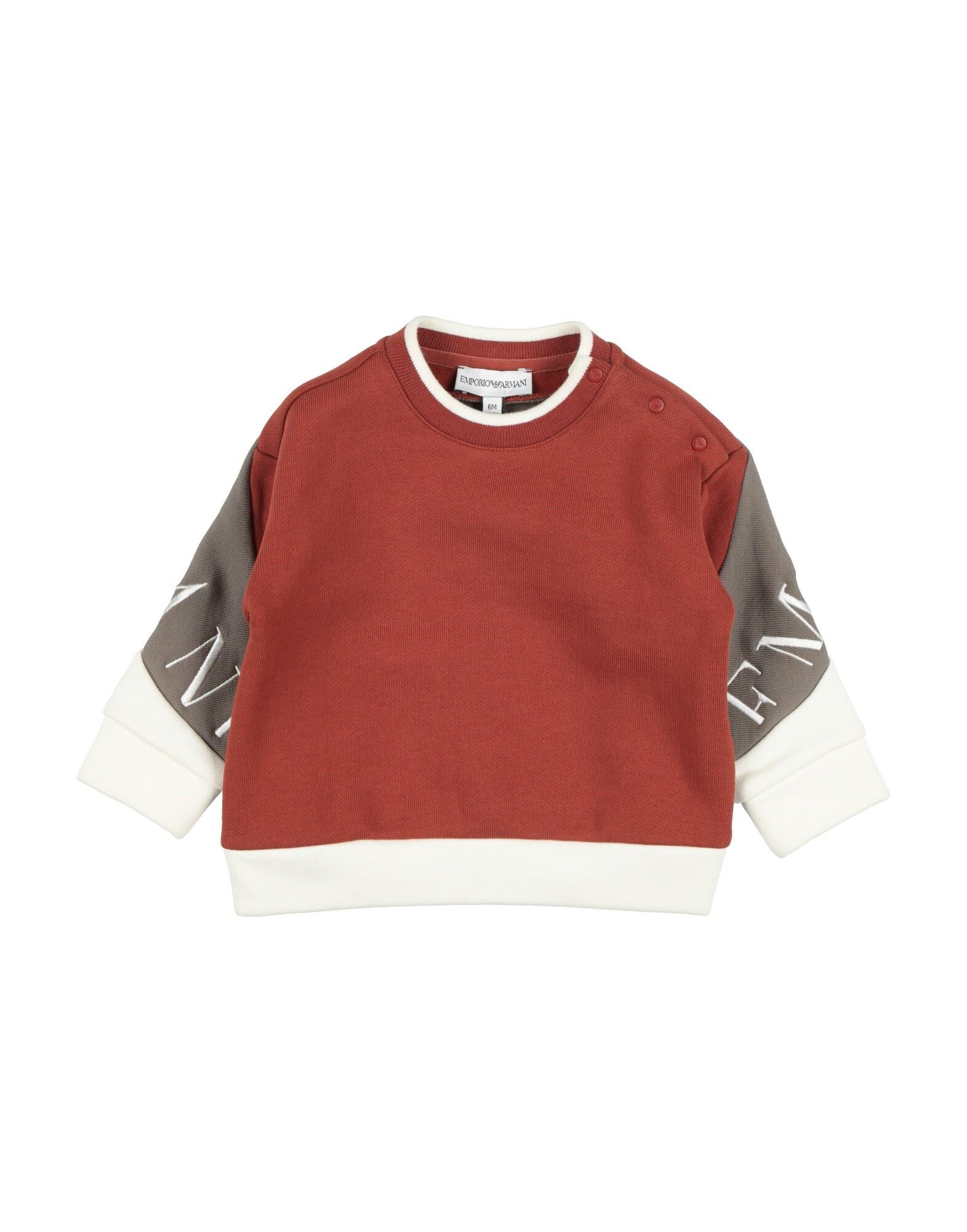 EMPORIO ARMANI Sweatshirt Kinder Braun von EMPORIO ARMANI