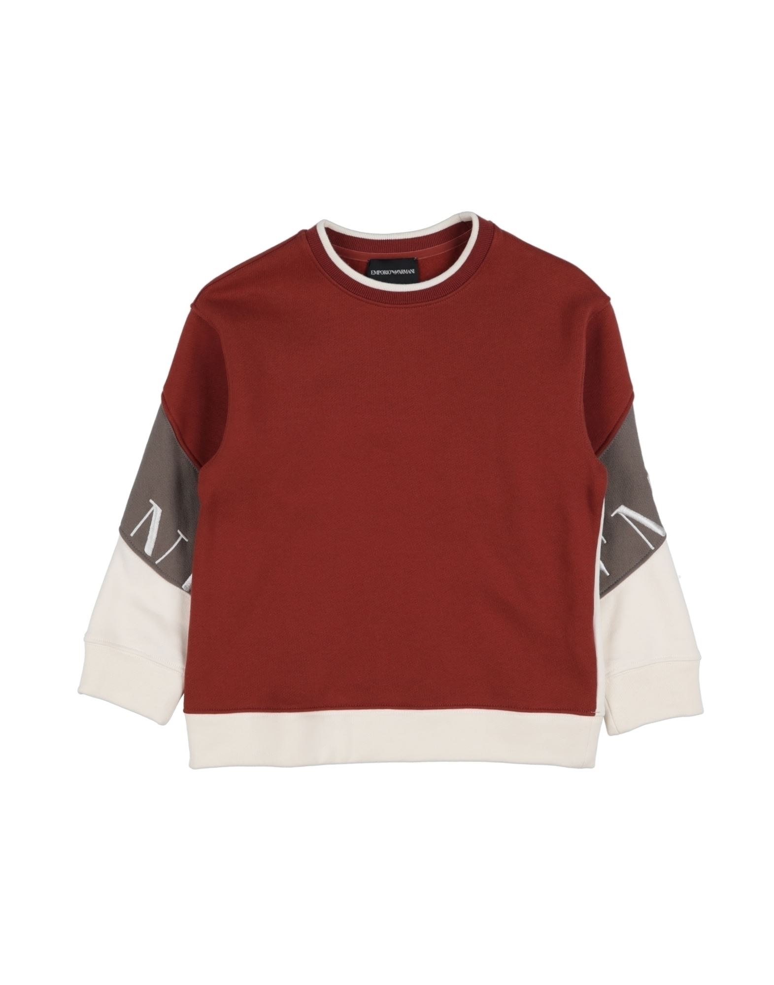 EMPORIO ARMANI Sweatshirt Kinder Braun von EMPORIO ARMANI