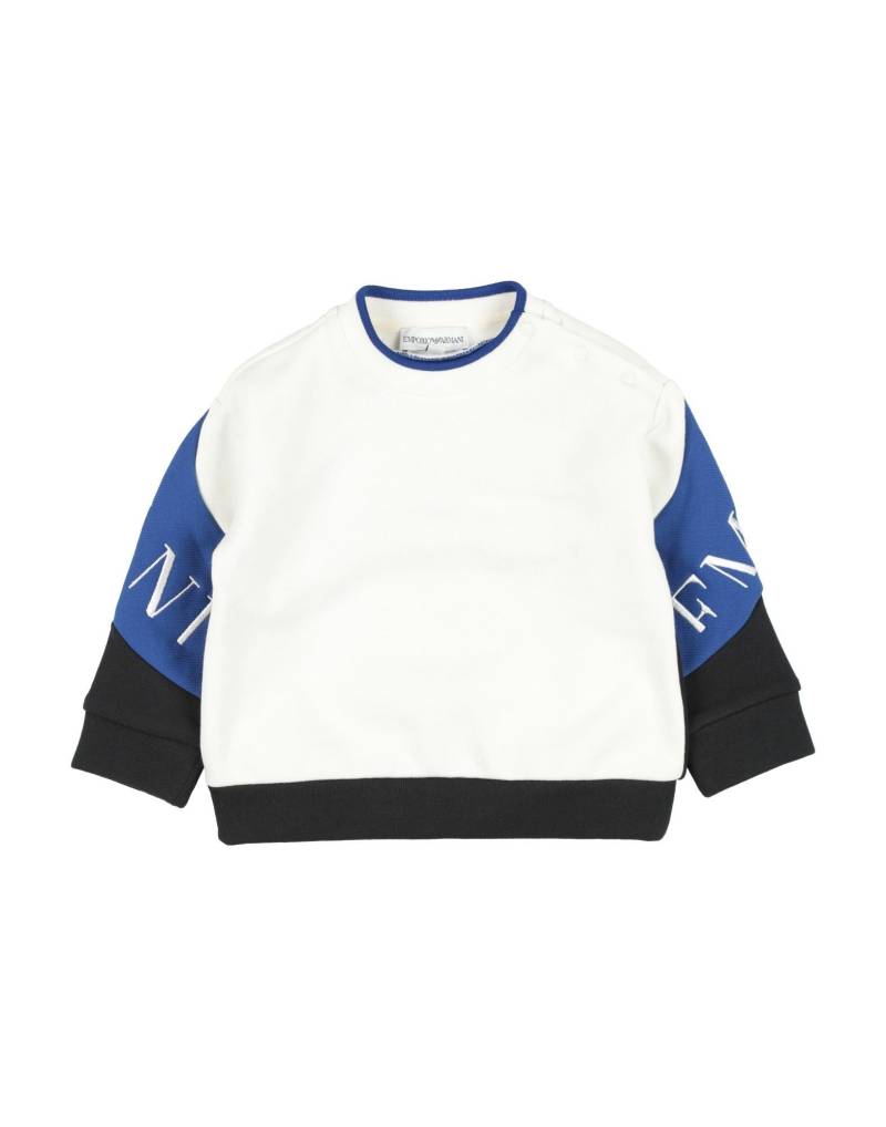 EMPORIO ARMANI Sweatshirt Kinder Cremeweiß von EMPORIO ARMANI