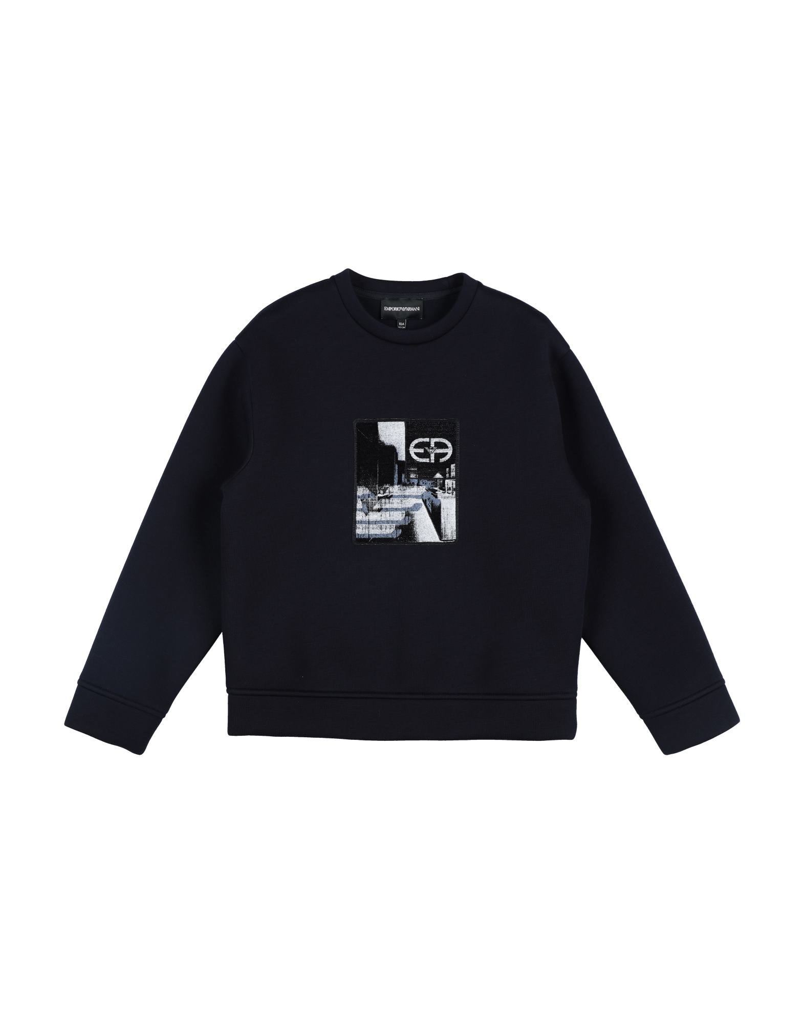 EMPORIO ARMANI Sweatshirt Kinder Nachtblau von EMPORIO ARMANI