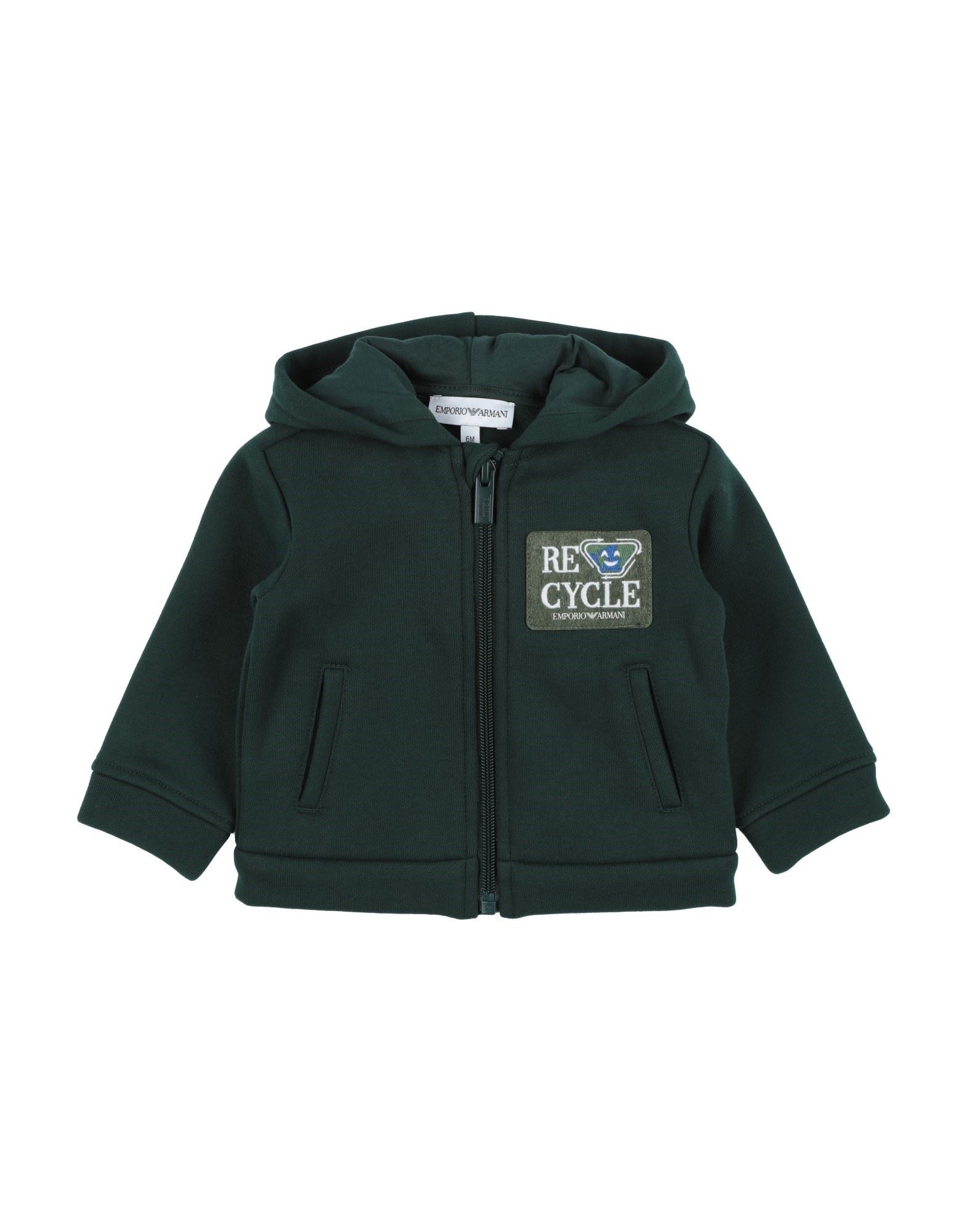 EMPORIO ARMANI Sweatshirt Kinder Dunkelgrün EMPORIO ARMANI Sweatshirt Kinder Dunkelgrün von EMPORIO ARMANI