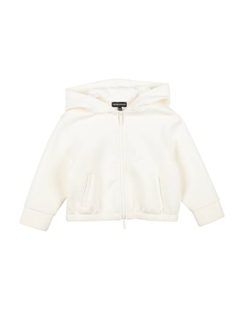 EMPORIO ARMANI Sweatshirt Kinder Elfenbein von EMPORIO ARMANI
