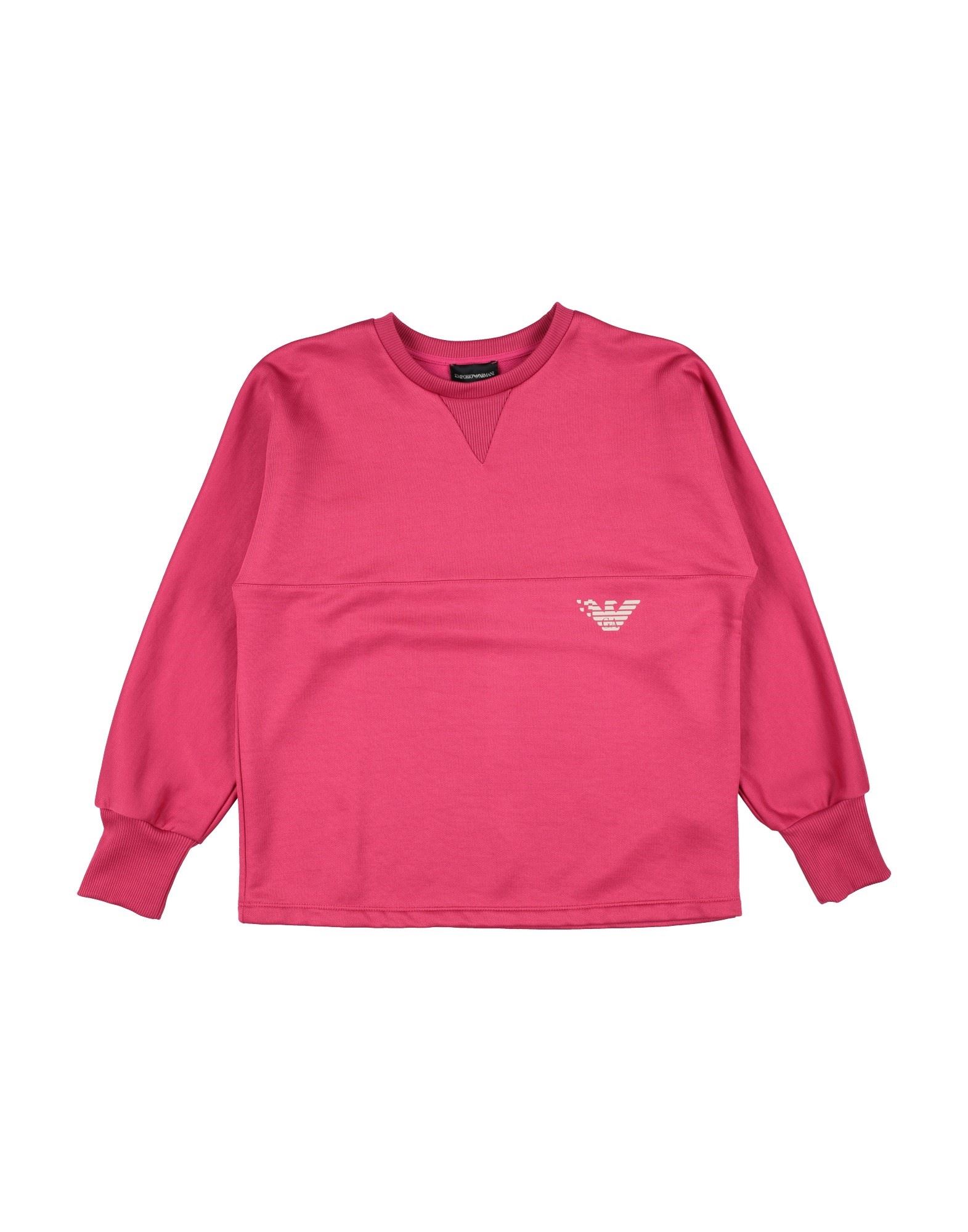 EMPORIO ARMANI Sweatshirt Kinder Fuchsia EMPORIO ARMANI Sweatshirt Kinder Fuchsia von EMPORIO ARMANI