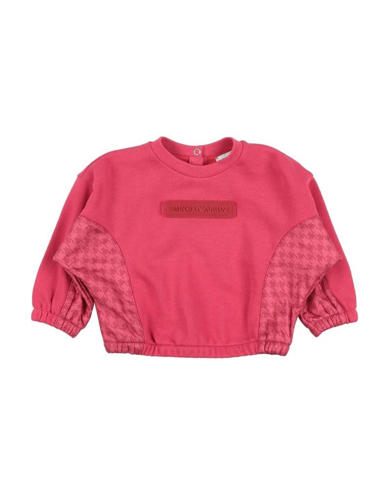 EMPORIO ARMANI Sweatshirt Kinder Fuchsia von EMPORIO ARMANI
