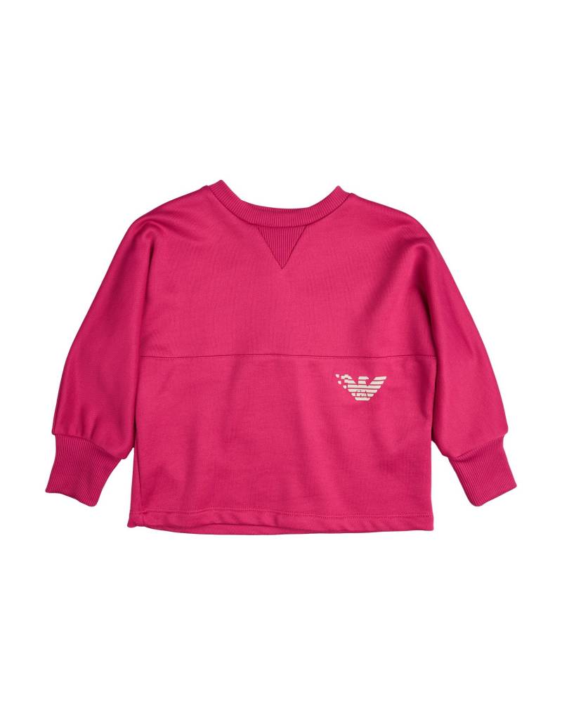 EMPORIO ARMANI Sweatshirt Kinder Fuchsia von EMPORIO ARMANI