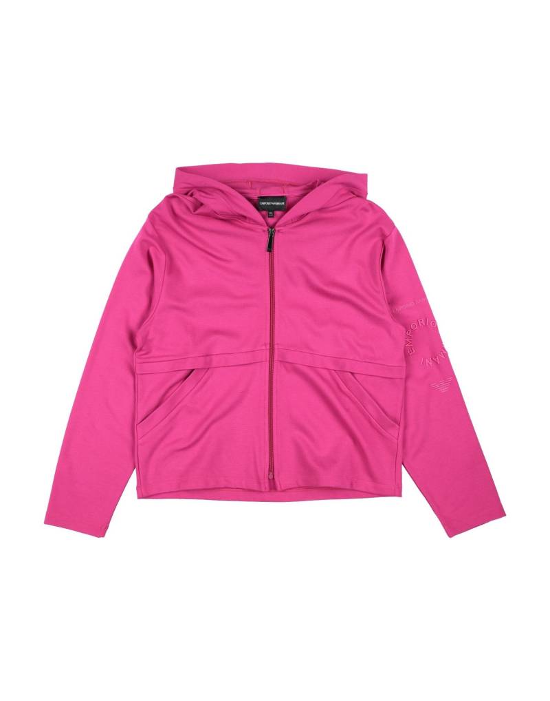 EMPORIO ARMANI Sweatshirt Kinder Fuchsia von EMPORIO ARMANI