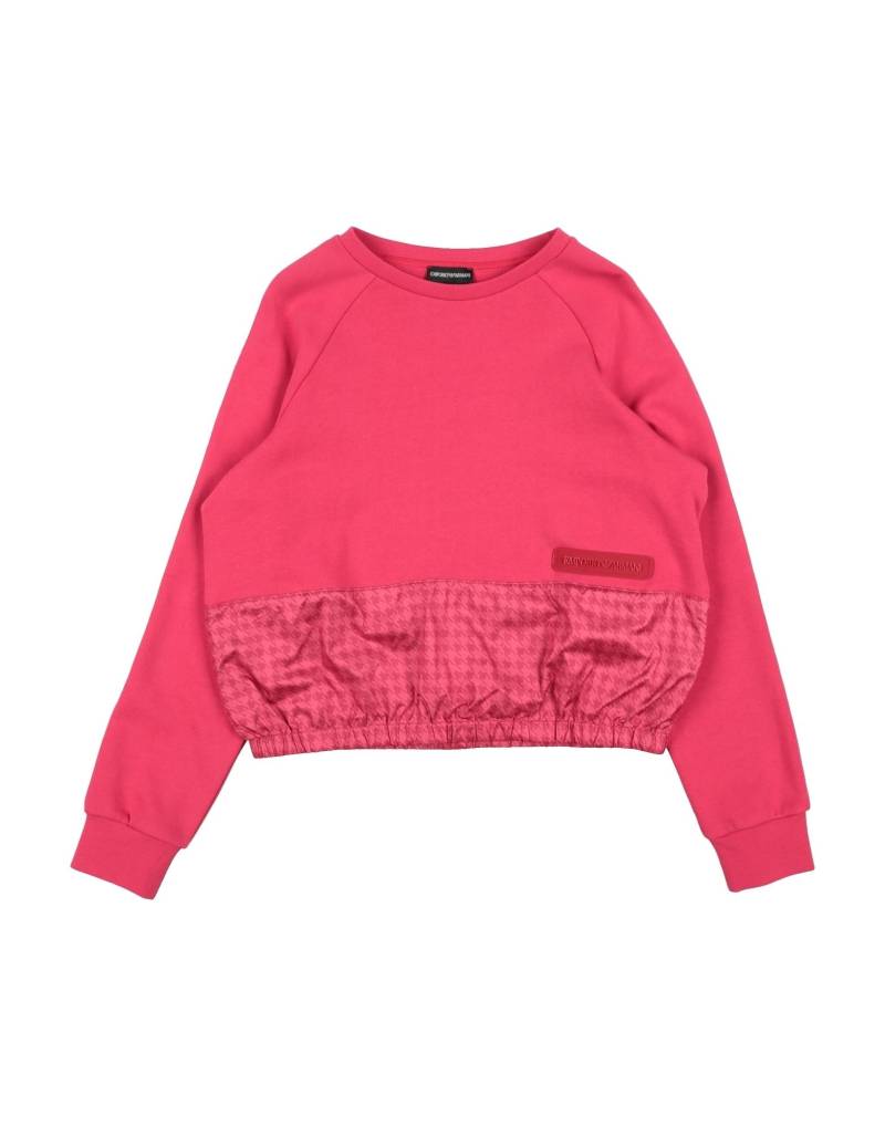 EMPORIO ARMANI Sweatshirt Kinder Fuchsia von EMPORIO ARMANI
