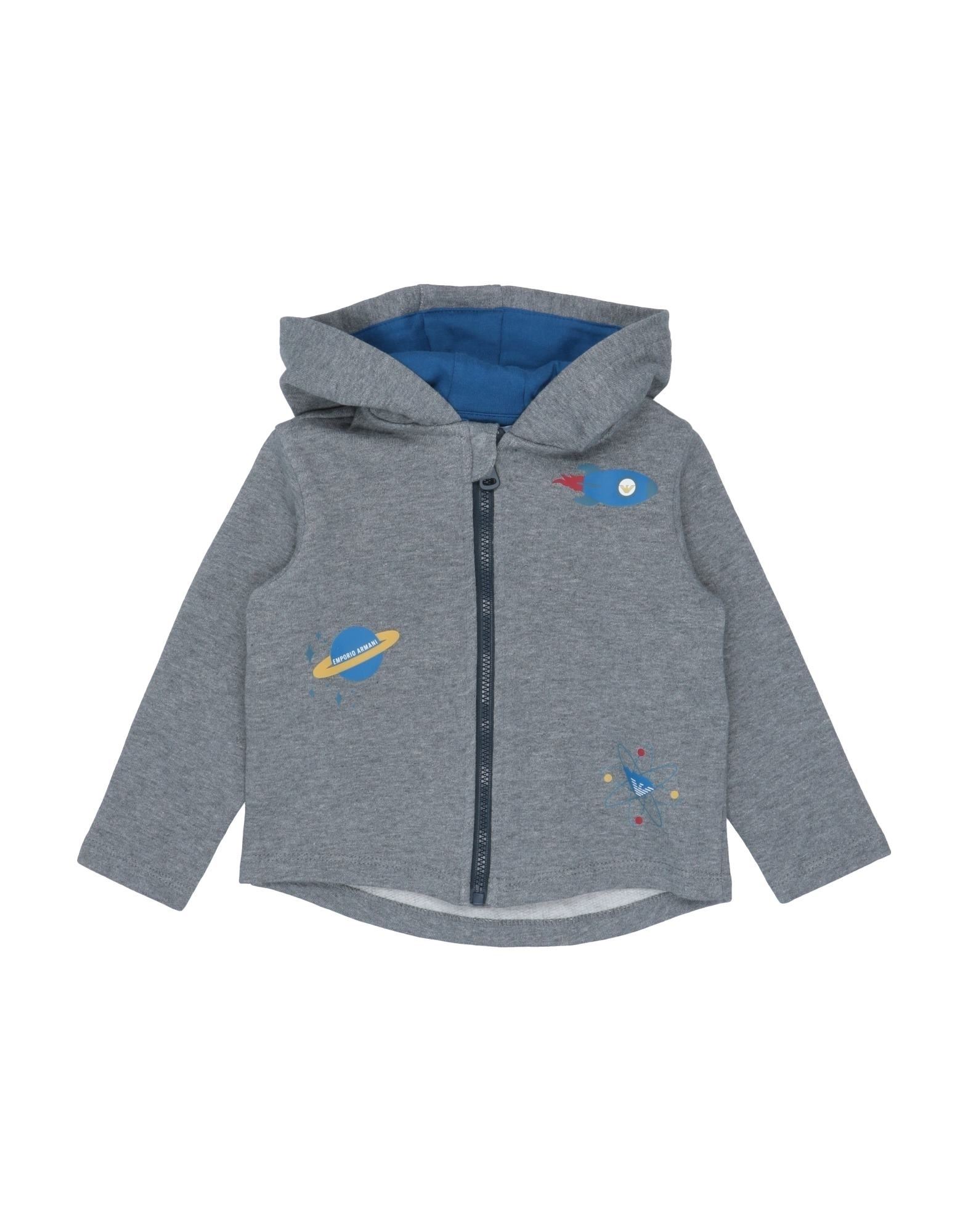 EMPORIO ARMANI Sweatshirt Kinder Grau von EMPORIO ARMANI