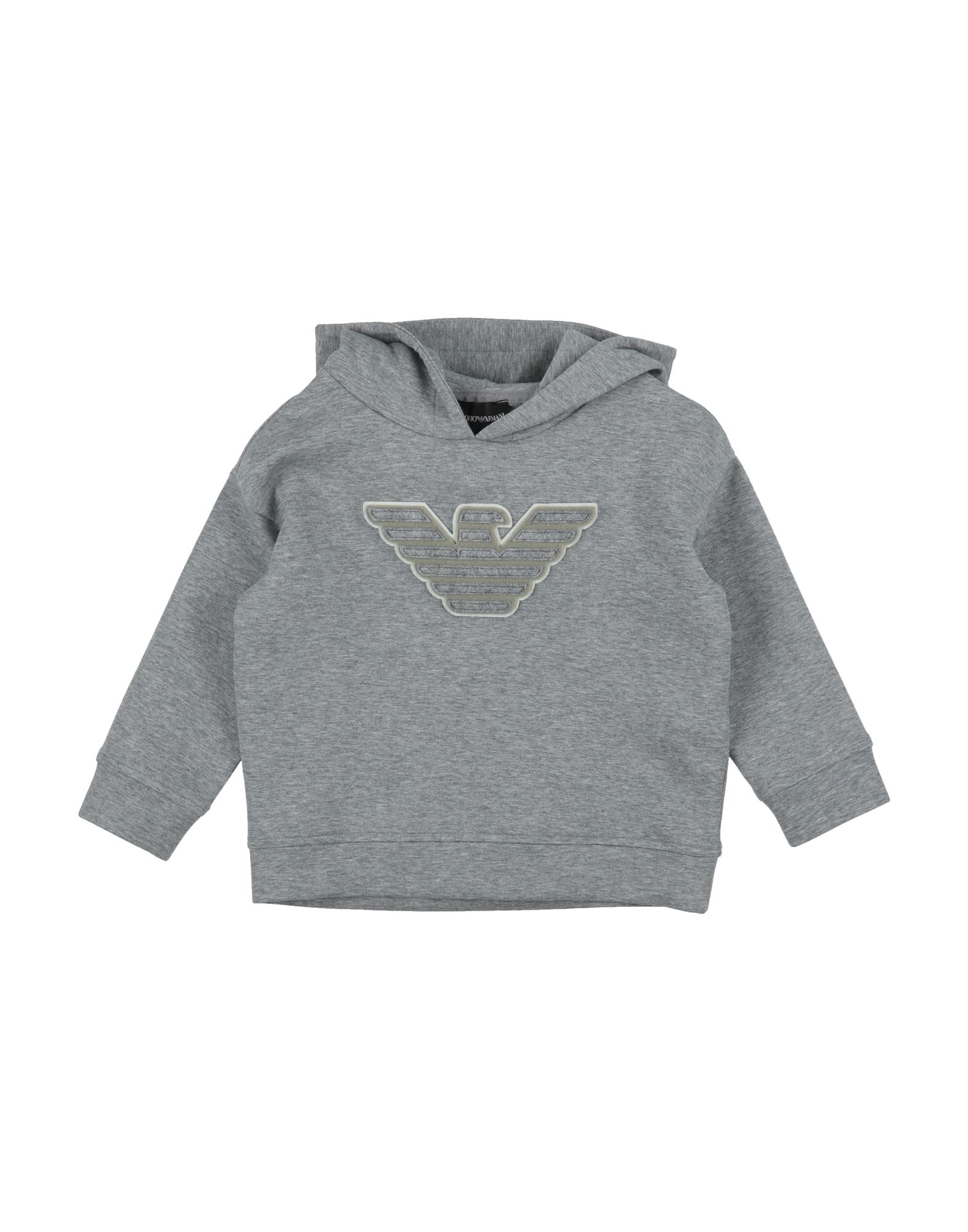 EMPORIO ARMANI Sweatshirt Kinder Grau von EMPORIO ARMANI