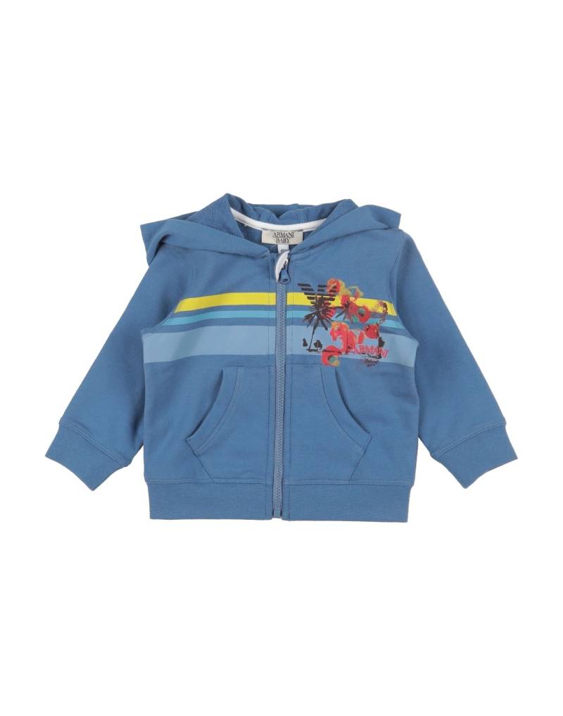 EMPORIO ARMANI Sweatshirt Kinder Hellblau von EMPORIO ARMANI