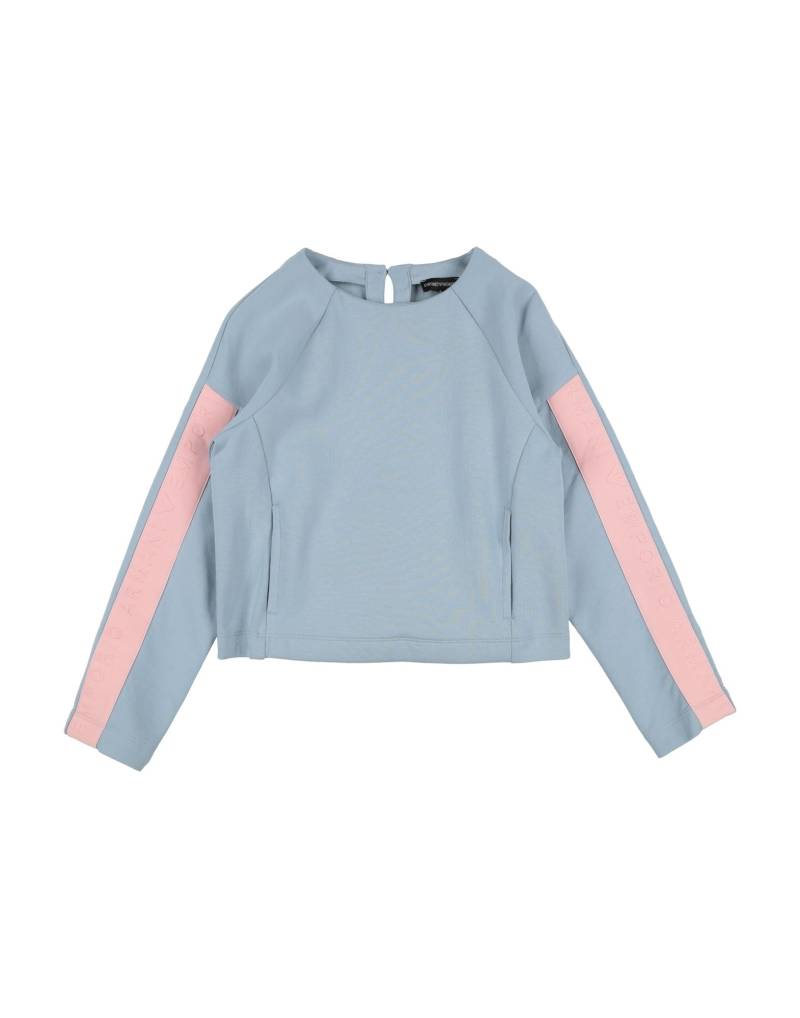 EMPORIO ARMANI Sweatshirt Kinder Hellblau von EMPORIO ARMANI