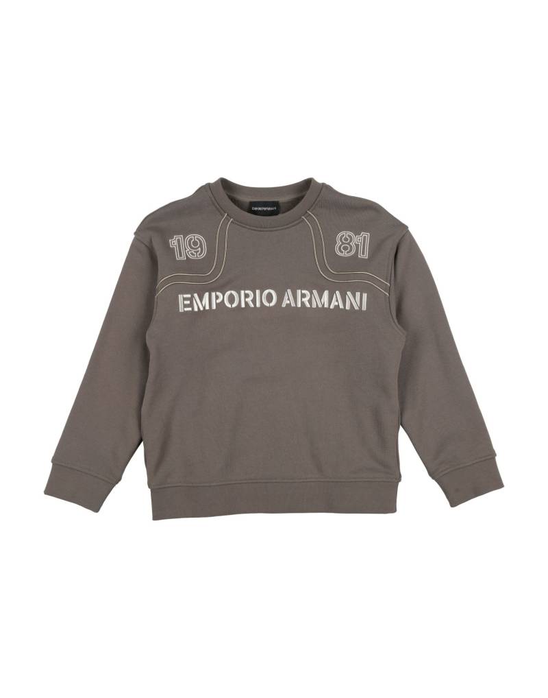EMPORIO ARMANI Sweatshirt Kinder Hellbraun von EMPORIO ARMANI