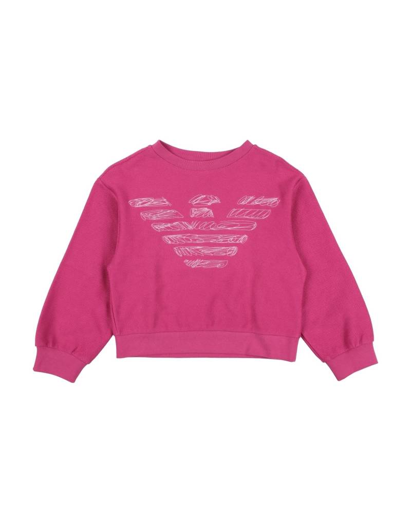 EMPORIO ARMANI Sweatshirt Kinder Magenta von EMPORIO ARMANI