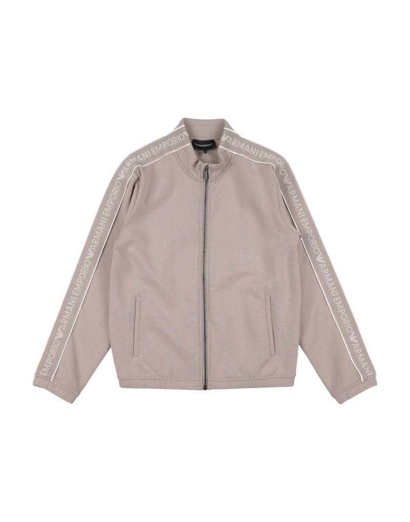 EMPORIO ARMANI Sweatshirt Kinder Maulwurfsgrau von EMPORIO ARMANI