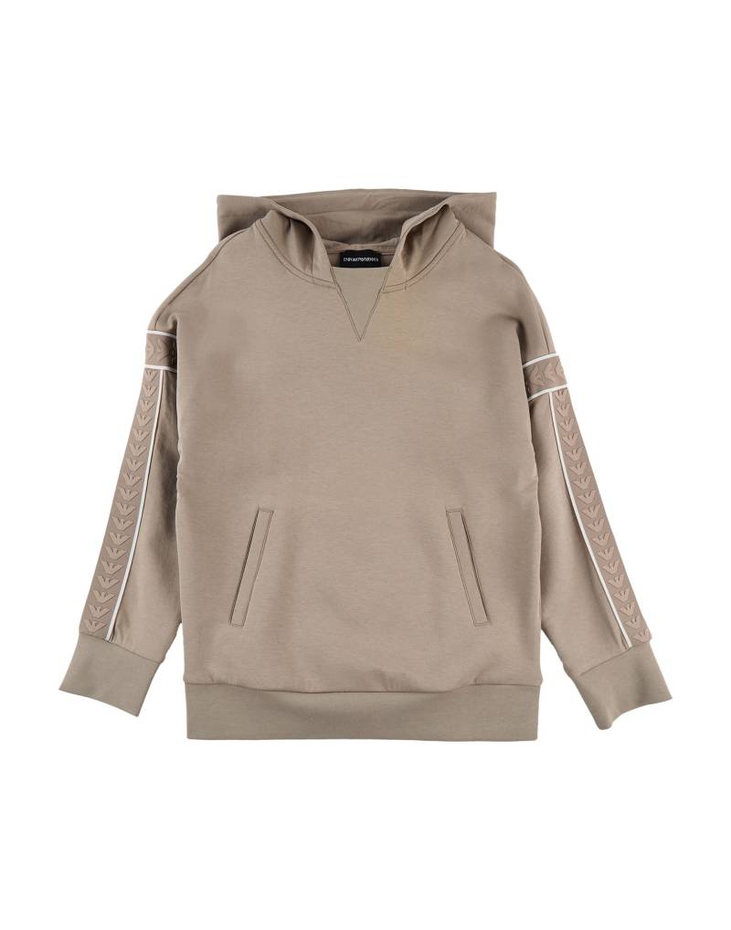 EMPORIO ARMANI Sweatshirt Kinder Maulwurfsgrau von EMPORIO ARMANI