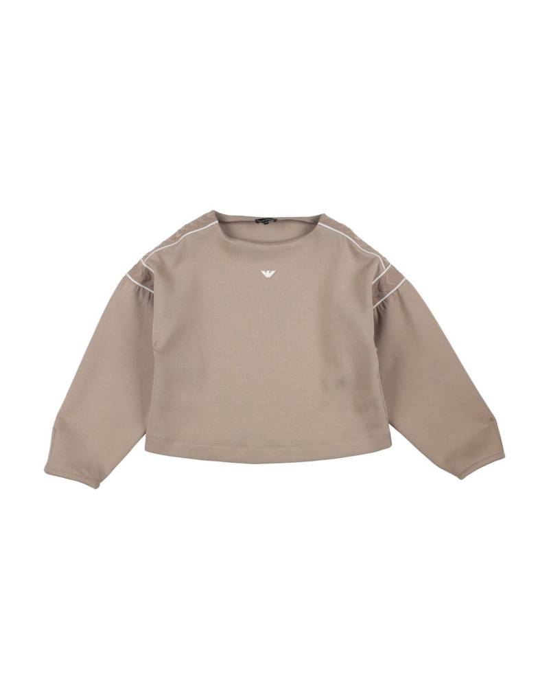 EMPORIO ARMANI Sweatshirt Kinder Maulwurfsgrau von EMPORIO ARMANI