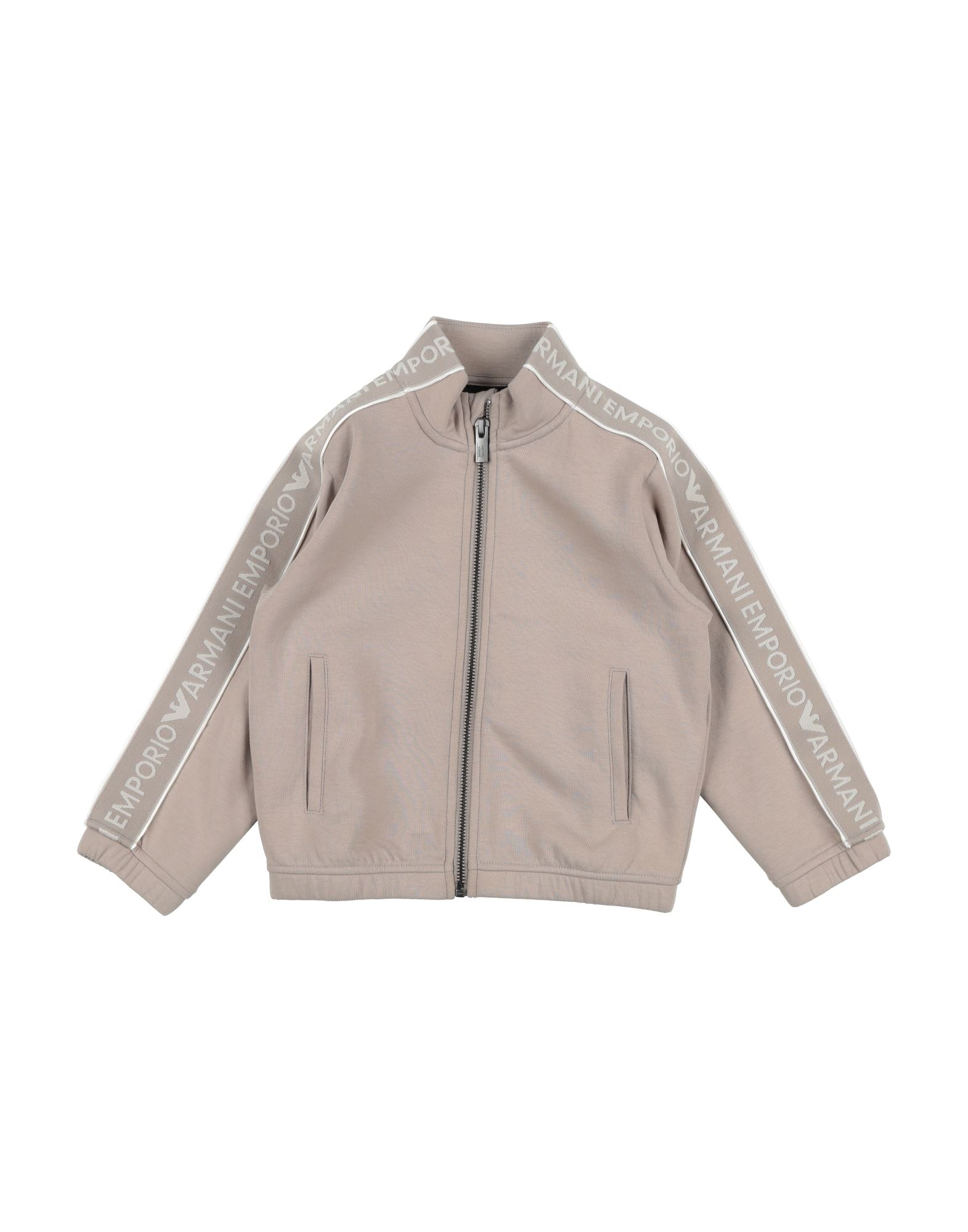 EMPORIO ARMANI Sweatshirt Kinder Maulwurfsgrau von EMPORIO ARMANI