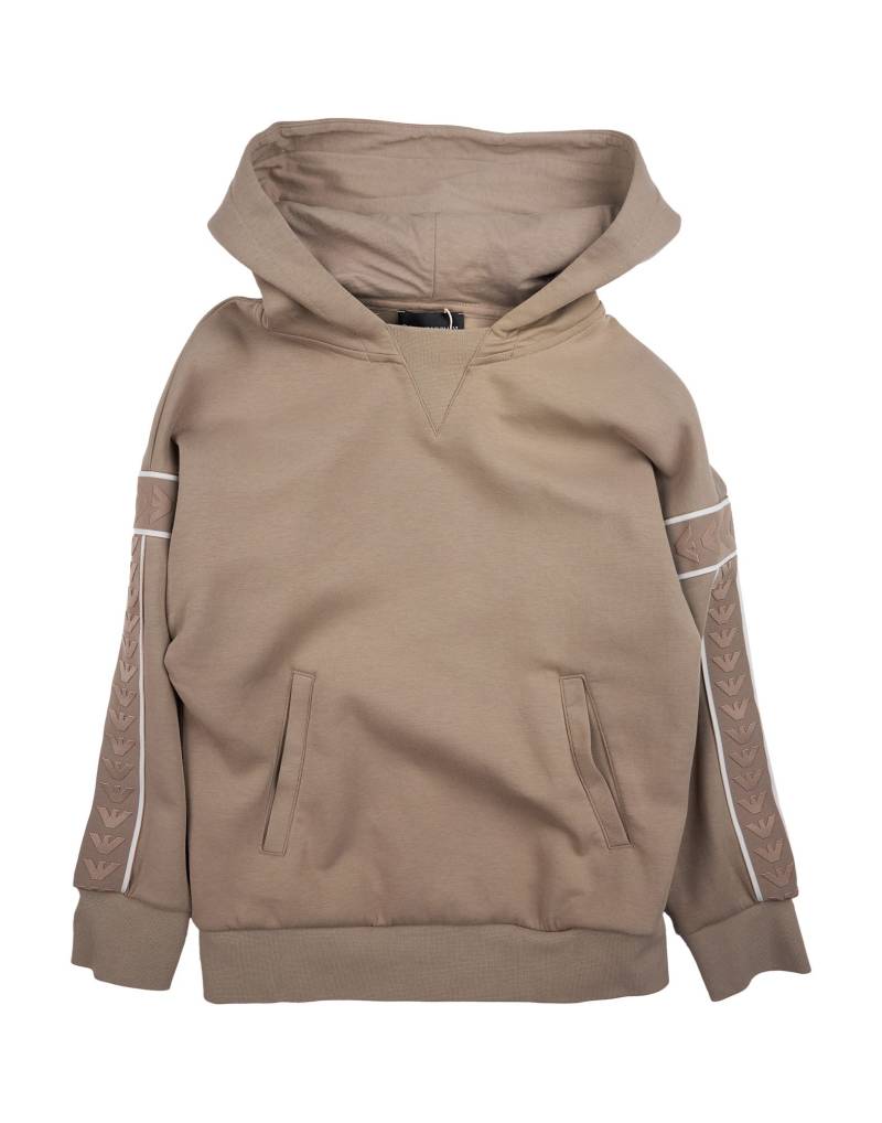 EMPORIO ARMANI Sweatshirt Kinder Maulwurfsgrau von EMPORIO ARMANI