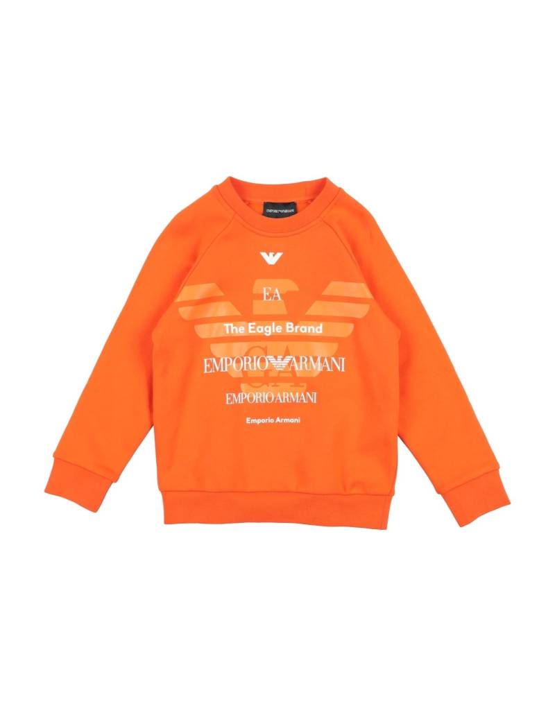 EMPORIO ARMANI Sweatshirt Kinder Orange von EMPORIO ARMANI