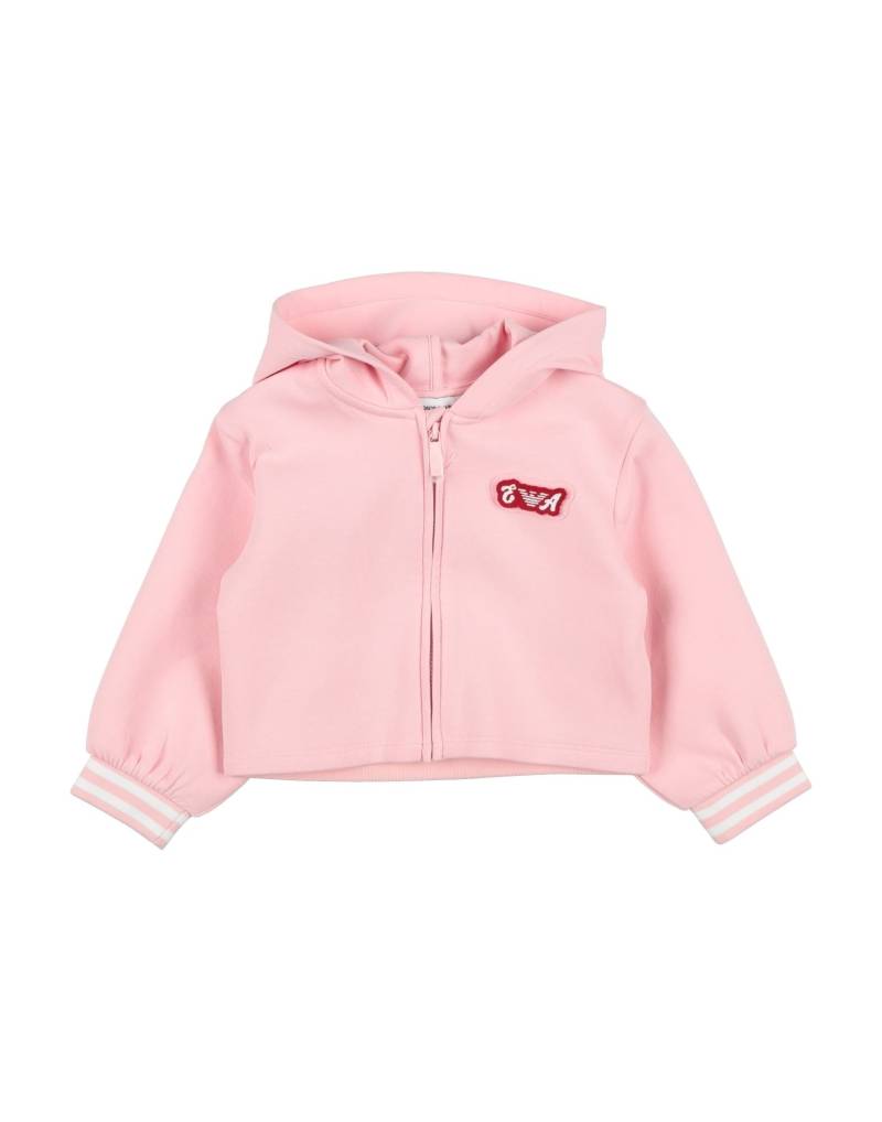 EMPORIO ARMANI Sweatshirt Kinder Rosa von EMPORIO ARMANI