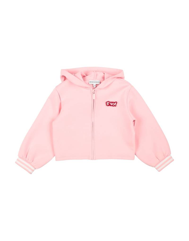 EMPORIO ARMANI Sweatshirt Kinder Rosa von EMPORIO ARMANI