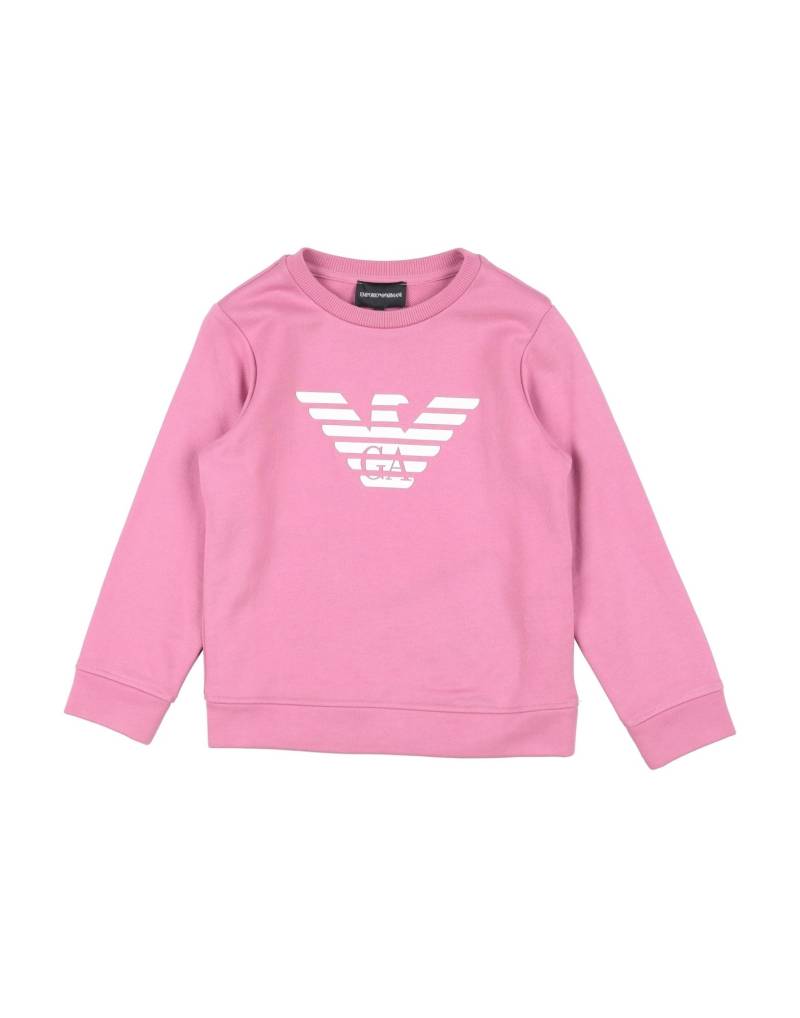 EMPORIO ARMANI Sweatshirt Kinder Rosa von EMPORIO ARMANI