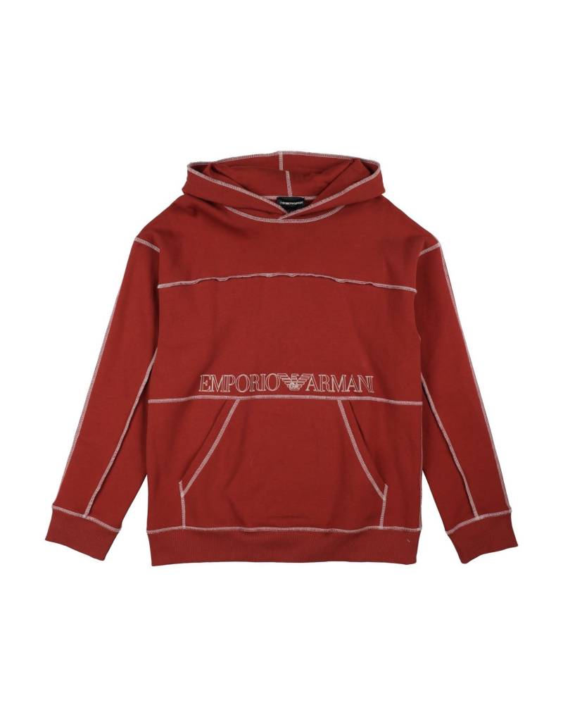 EMPORIO ARMANI Sweatshirt Kinder Rostrot von EMPORIO ARMANI
