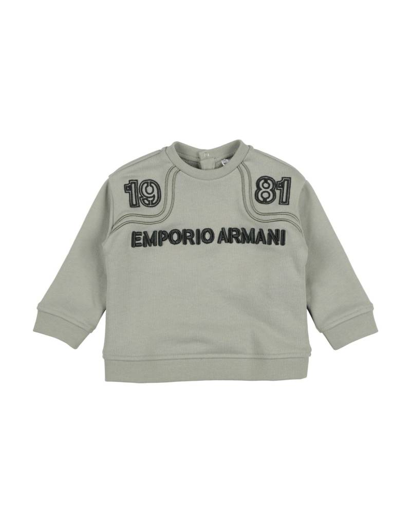 EMPORIO ARMANI Sweatshirt Kinder Salbeigrün von EMPORIO ARMANI