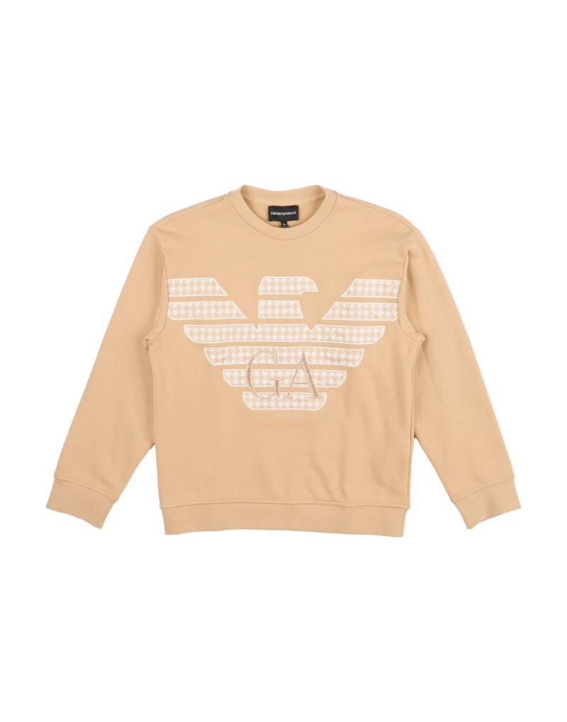 EMPORIO ARMANI Sweatshirt Kinder Sand von EMPORIO ARMANI