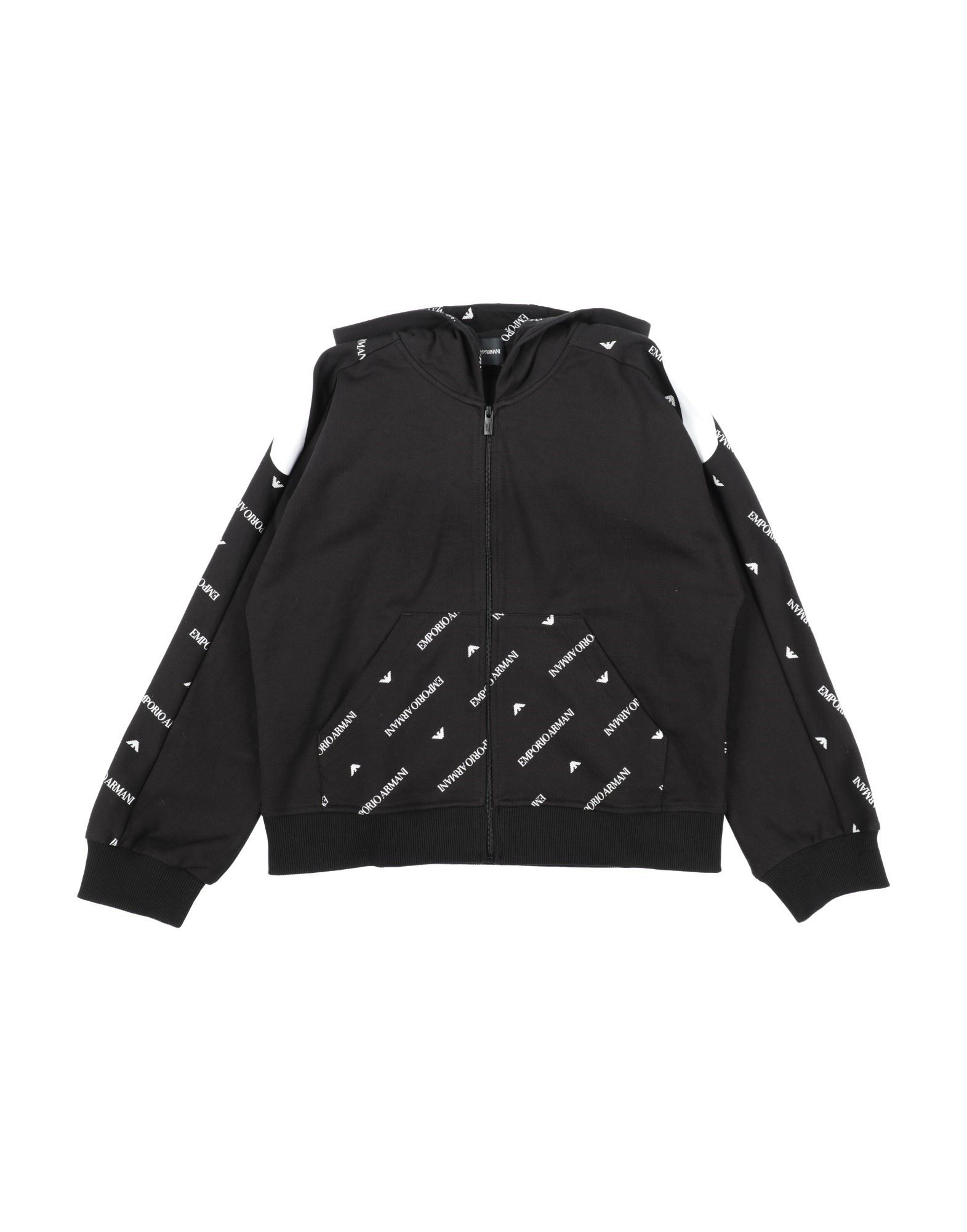 EMPORIO ARMANI Sweatshirt Kinder Schwarz von EMPORIO ARMANI