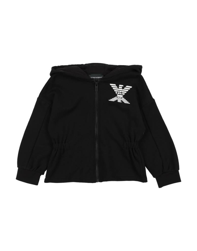 EMPORIO ARMANI Sweatshirt Kinder Schwarz von EMPORIO ARMANI
