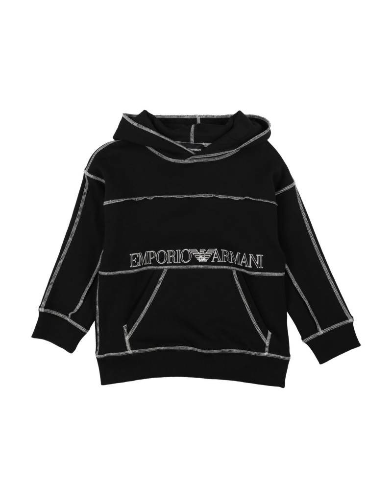 EMPORIO ARMANI Sweatshirt Kinder Schwarz von EMPORIO ARMANI