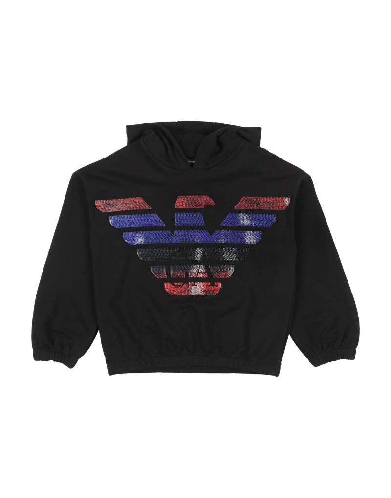 EMPORIO ARMANI Sweatshirt Kinder Schwarz von EMPORIO ARMANI